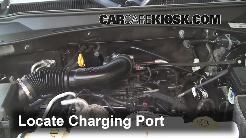 2011 Dodge Nitro Heat 3.7L V6 Air Conditioner Recharge Freon